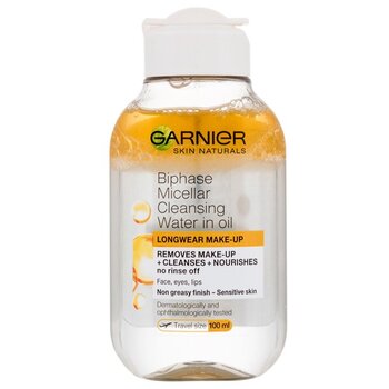 Skin Active Micellar Cleansing Water In Oil - Dvojfázová micelárna voda na odolný make-up